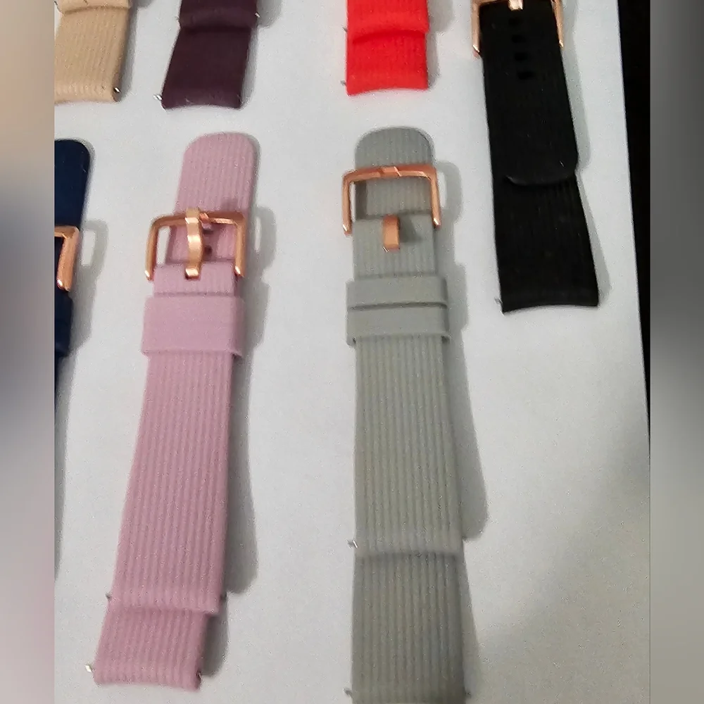 Silicone Wrist Band Compatible with Samsung Galaxy Watch 42 mm SM-R810 - R815